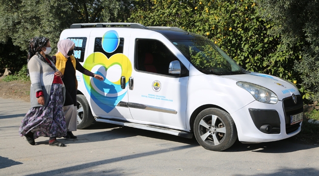 Mersin'de "Anne Taksi" hizmeti