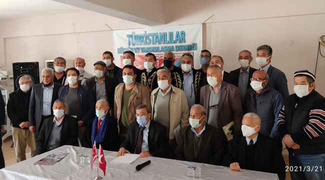 Türkistanlılar Derneği’nde Beg güven tazeledi