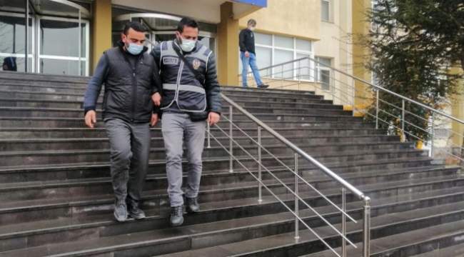 İşyerine uyuşturucu baskını