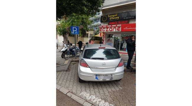 Yanlış park yapanlara ceza