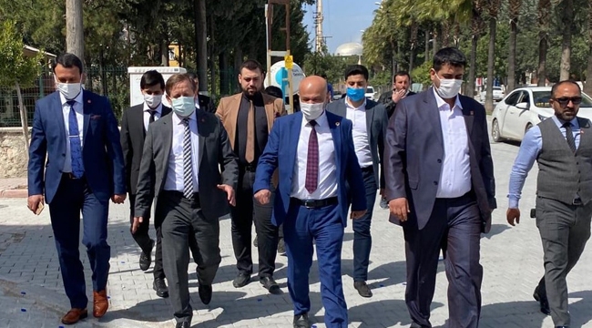 YENİDEN REFAH PARTİSİ KARAİSALI'YA ÇIKARMA YAPTI