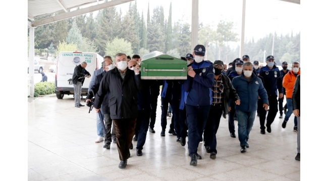ZABITA MEMURUNA HÜZÜNLÜ VEDA