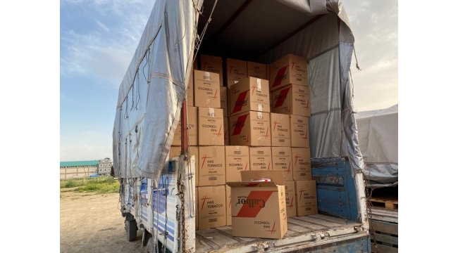 Adana'da 7 milyon 360 bin kaçak makaron ele geçirildi