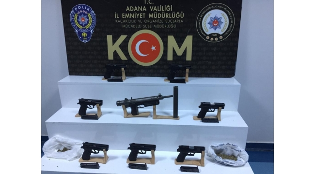 Adana’da silah kaçakçılığı operasyonu: 20 gözaltı