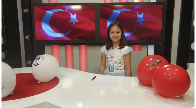 ANA HABER BÜLTENİ SUNAN KÜÇÜK KIZ BÜYÜKLERE TAŞ ÇIKARTTI