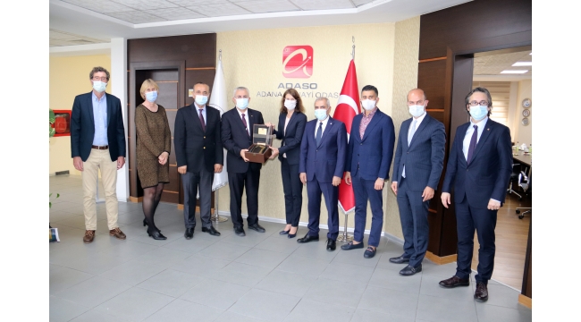 BÜYÜKELÇİ KWAASTENİET’TEN ADASO’YA ZİYARET ‘Hollanda ile işbirliği ve yatırım geliştirilmeli’