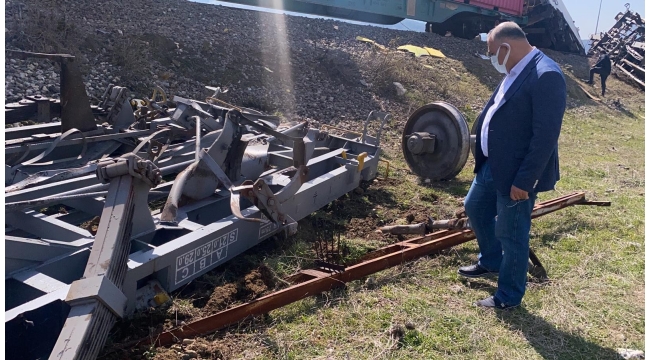 Çay: Pozantı'daki kaza arızalanan tren iteklenirken meydana geldi