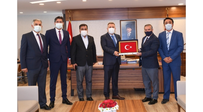 HAK-İŞ’TEN VALİ ELBAN’A ZİYARET