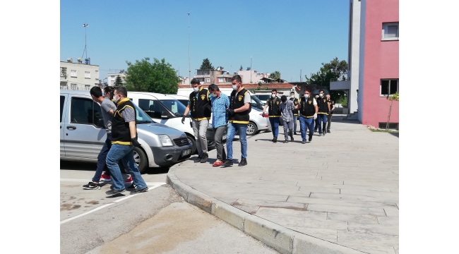 Adana’da 3 hırsızlık şüphelisi tutuklandı