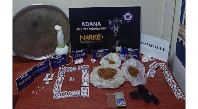 Adana'da Nisan ayında 8 kilo bonzai ele geçirildi