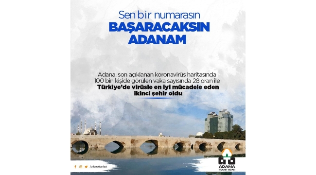Adana'da vaka sayıları düştü iş dünyası moral buldu