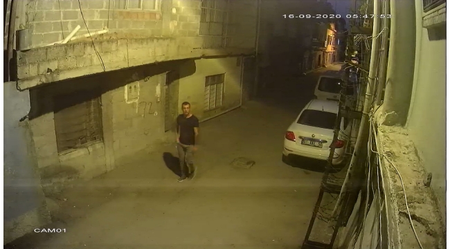 Evlere tırmanarak giren hırsız tutuklandı
