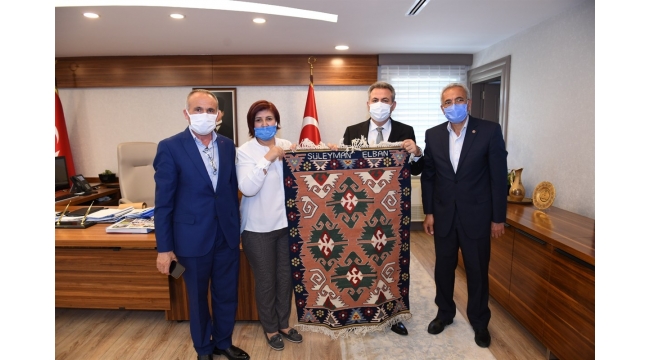 KEKİLLİ’DEN VALİ ELBAN’A ZİYARET