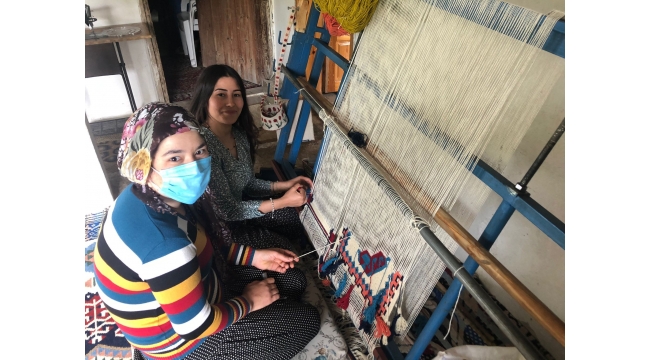 "Kilimci Kız" siparişlere yetişemiyor