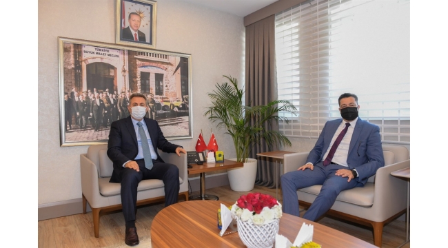 REKTÖR UZUN’DAN VALİ ELBAN’A ZİYARET
