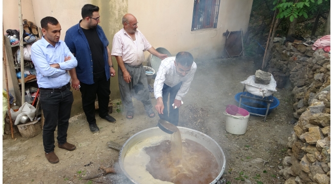 Dutun pekmez yolculuğu başladı