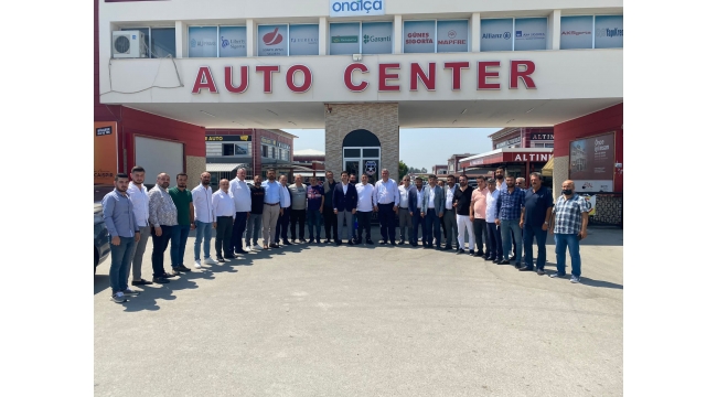 MHP Adana Milletvekili Muharrem Varlı, Oto Center'i ziyaret etti, esnafların sorunlarını ve taleplerini dinledi, destek sözü verdi