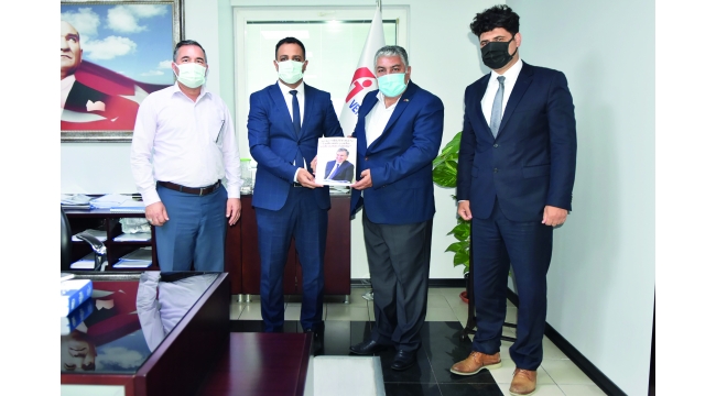 ÖZBEKİSTAN ADANA FAHRİ KONSOLOSU ÜMİT GÜNER'İ ZİYARET ETTİ