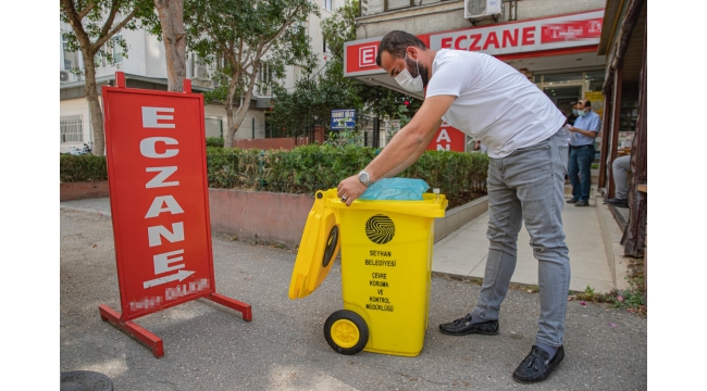 SEYHAN’DA ATIK İLAÇLAR TOPLANMAYA BAŞLANDI