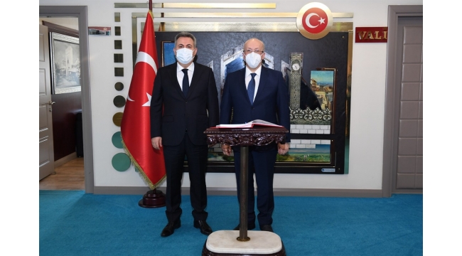 TİCARET BAKAN YARDIMCISI UÇARMAK'TAN VALİ ELBAN'A ZİYARET