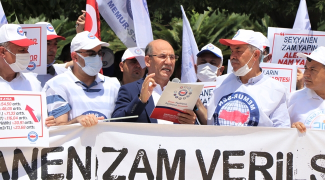 "KAMU GÖREVLİLERİNİ ENFLASYONA EZDİRMEYECEĞİZ"
