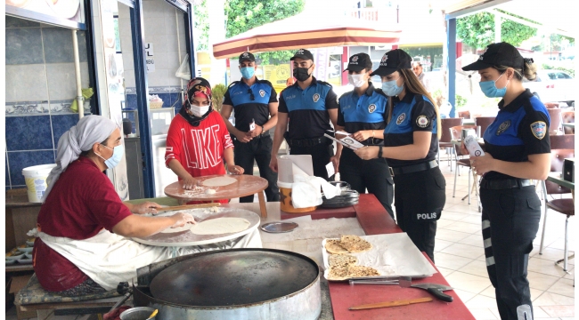 Polis,Kadın Destek Uygulaması'nı anlattı