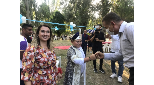 Polisler şehit çocuğunu sünnet düğününde yalnız bırakmadı