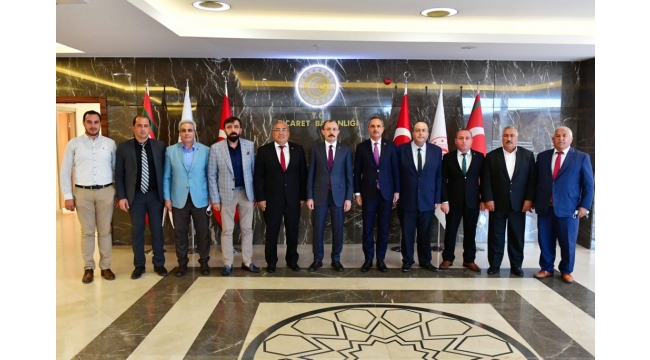 ‘Sorunlarımızın çözümü hususunda bakanımızdan söz aldık’