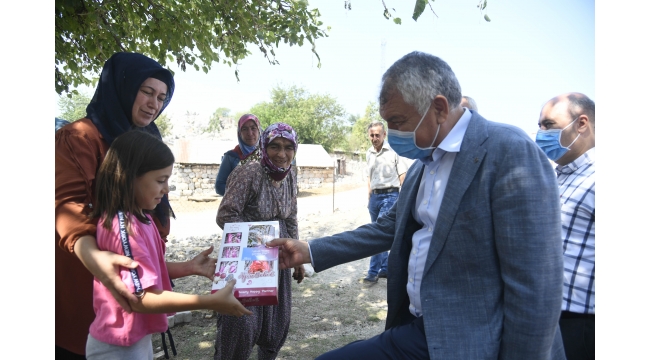 Aladağ’da seçim değil hizmet gezisi