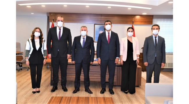 BARO BAŞKANI GÖKAYAZ, VALİ ELBAN’I ZİYARET ETTİ