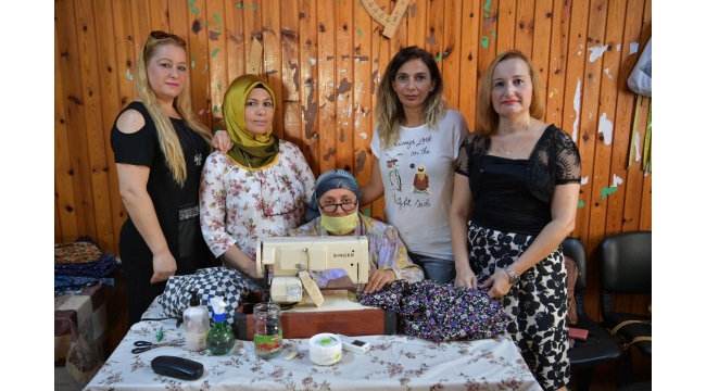 Çukurova Belediyesi yangın mağdurlarının yanında