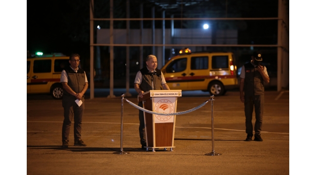Düşen yangın söndürme uçağında yaşamını yitiren 5 Rus için Adana'da tören düzenlendi