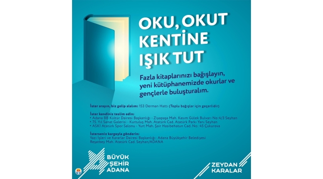 “Oku, okut, kentine ışık tut” projesi…