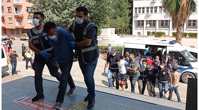 Uyuşturucu zanlısı 10 şüpheli cezaevinde