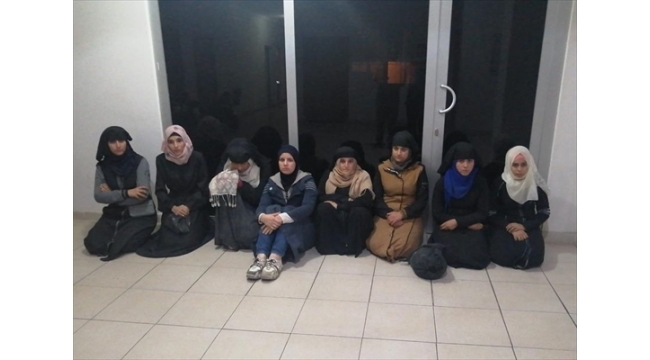 22 düzensiz göçmen yakalandı