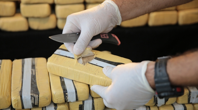 275 kilogram eroin ele geçirildi
