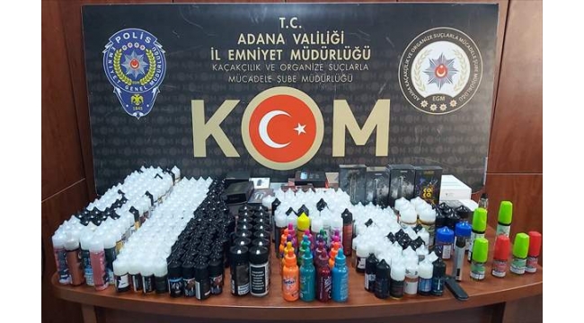 Adana'da kaçakçılık operasyonu