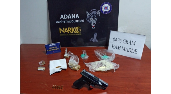 Adana'da uyuşturucu operasyonu