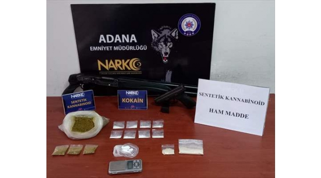 Adana'da uyuşturucu operasyonu