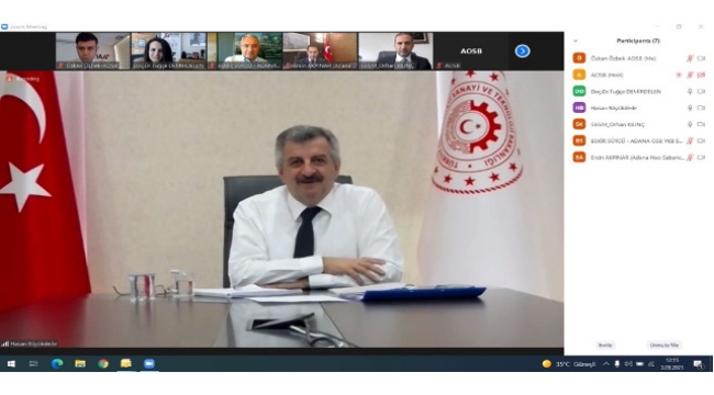 AOSB’NİN PROJELERİ BAKANLIKTA TANITILACAK