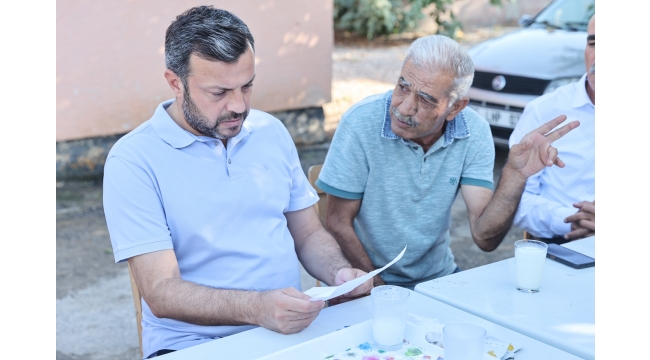 BAŞKAN KOCAİSPİR KIRSAL MAHALLE ZİYARETLERİNİ SÜRDÜRÜYOR