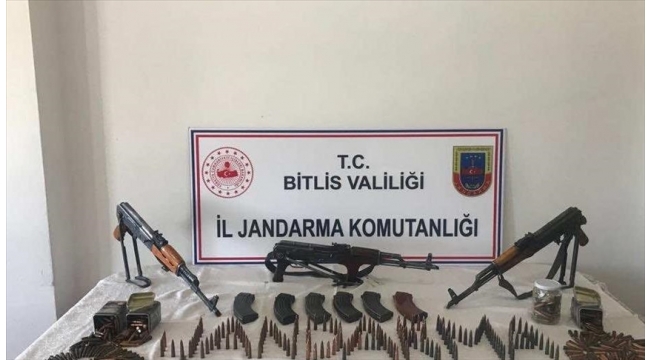 Çok silah ve mühimmat ele geçirildi