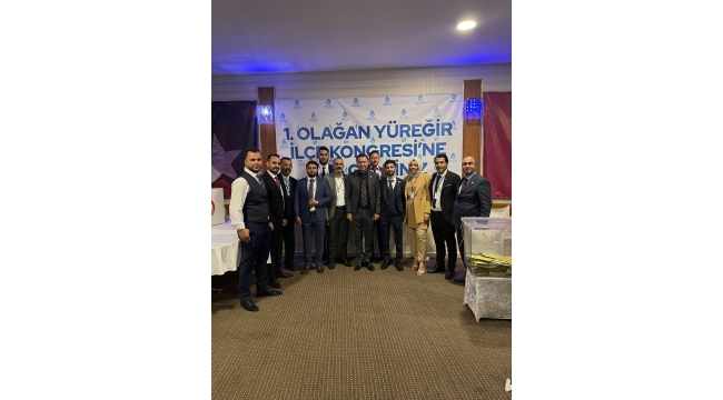 DEVA Partisi Yüreğir İlçe Başkanlığı’na Hamza Milli seçildi