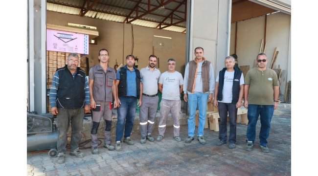Pozantı Belediyesi atölyesi fabrika gibi çalışıyor