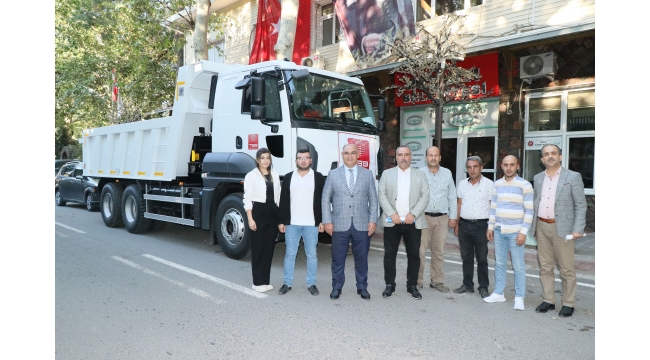 POZANTI BELEDİYESİ’NE HİBE DAMPERLİ KAMYON