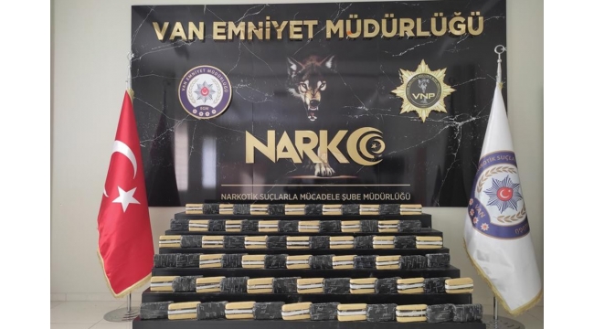 158 kilo uyuşturucu ele geçirildi