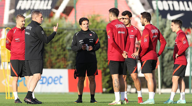 A Milli Futbol Takımı, Norveç maçına hazırlanıyor
