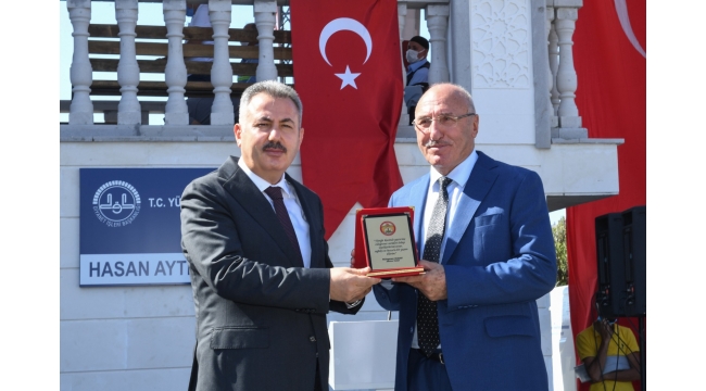 HASAN AYTEKİN CAMİİNİN AÇILIŞI YAPILDI
