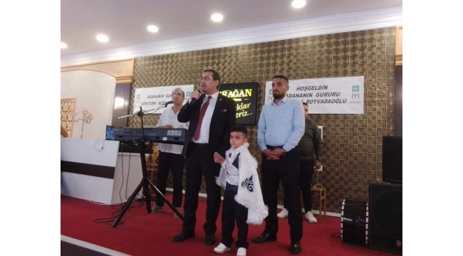 İYİ Parti İl Başkanı Boyvadaoğlu kirvelik yaptı