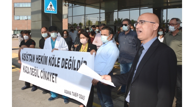 Kahreden ölüme hekimlerden tepki